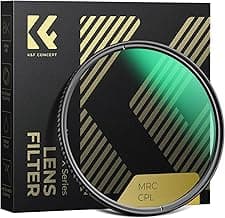 49mm Circular Polarizers Filter, K&F CONCEPT 49MM Circular Polarizer Filter HD 28 Layer Super Slim Multi-Coated CPL Lens Filter (Nano-X Series)