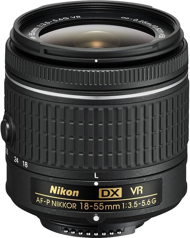 Nikon Nikkor AF-P DX 18-55 mm f/3.5-5.6G - 18-55 mm f/3.5 camera lens